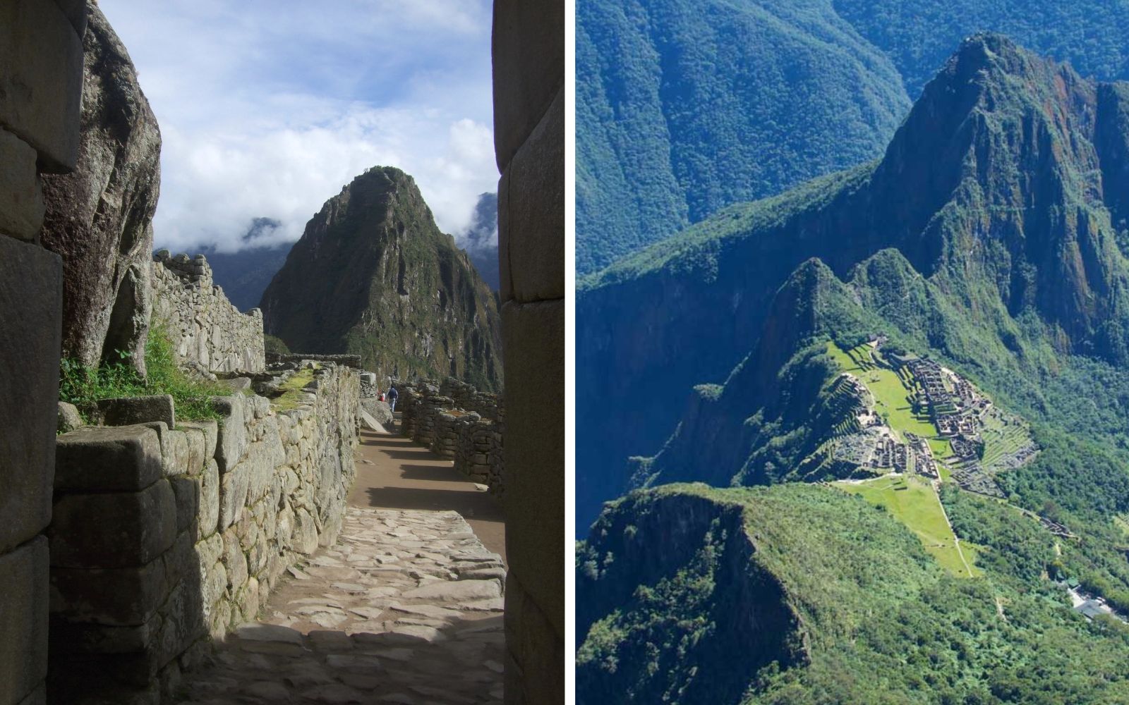 Diferença entre Huayna Picchu e Machu Picchu