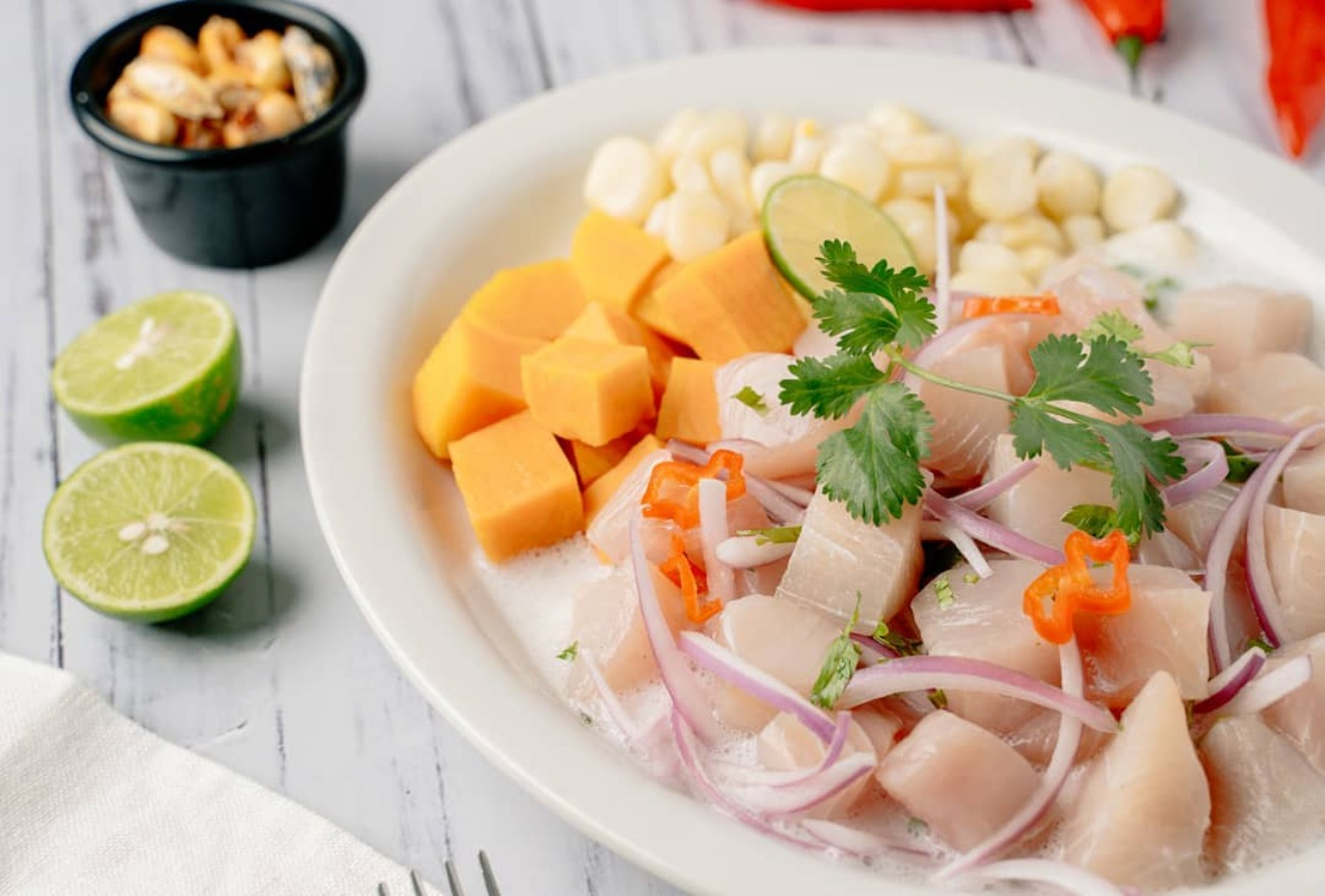 Ceviche, prato principal peruano