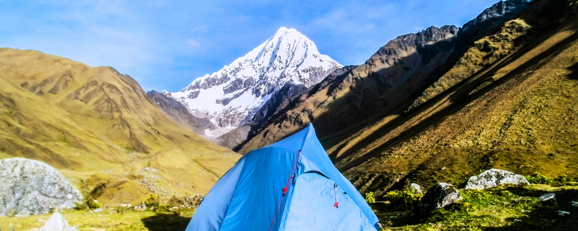 Salkantay snow-capped mountain in Cusco