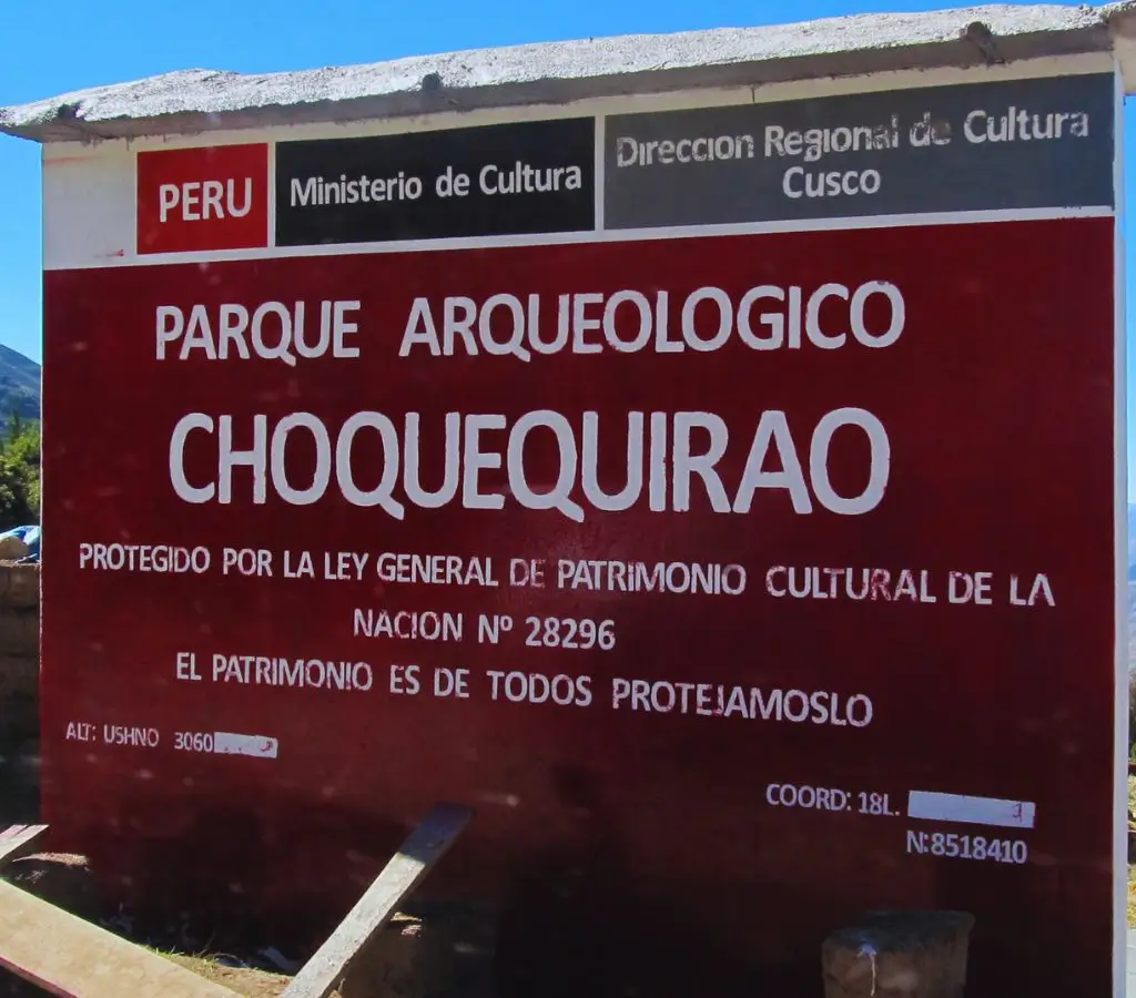 Parque Arqueologico Choquequirao - Choquequirao Trekking is like this