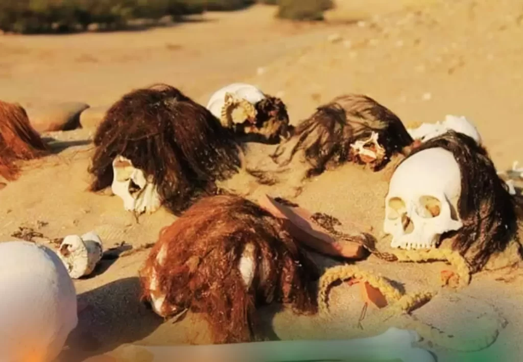 Mummies in Cahuachi