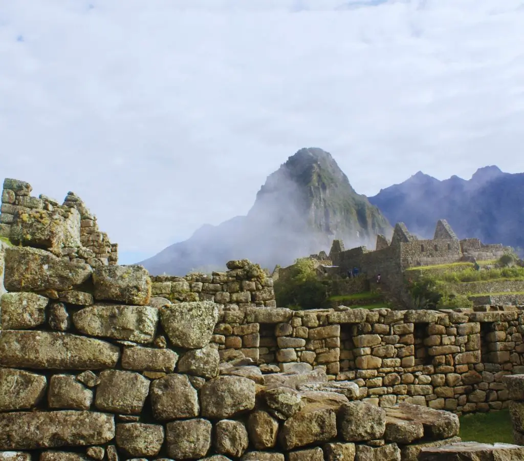 Construcciones incas Machu Picchu