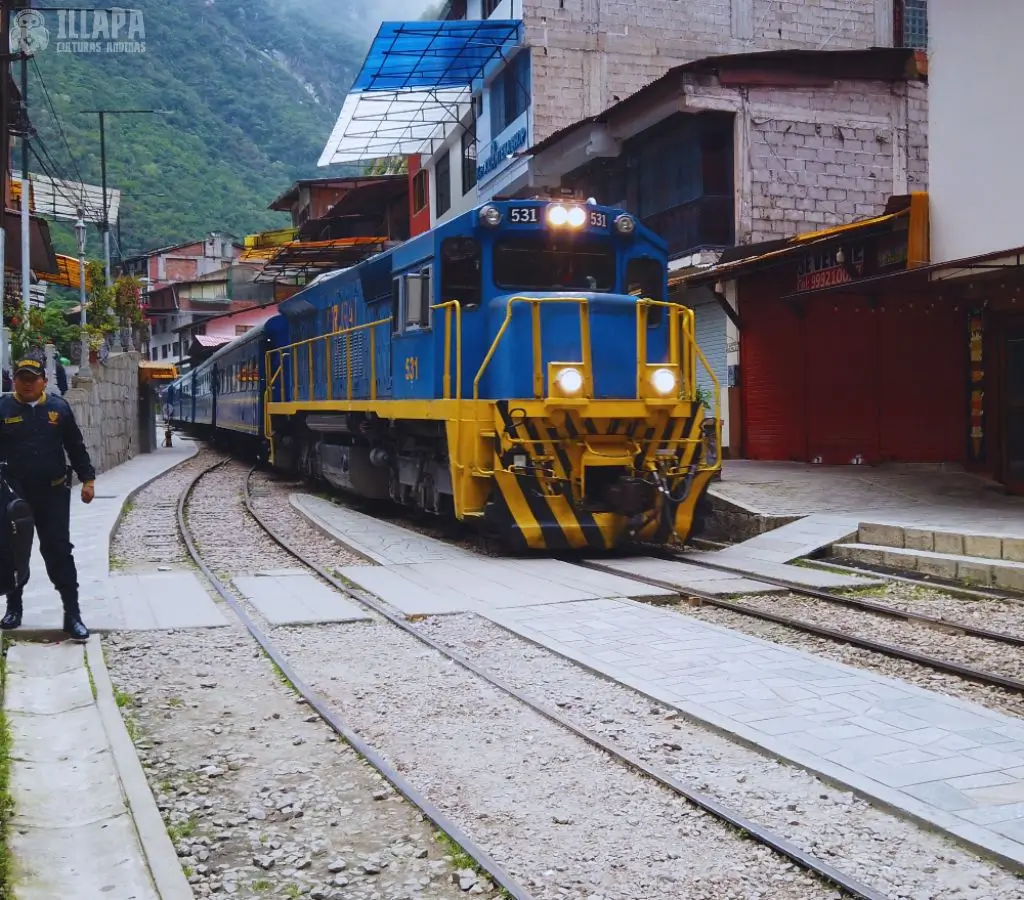 Estacion de trenes Machu Picchu