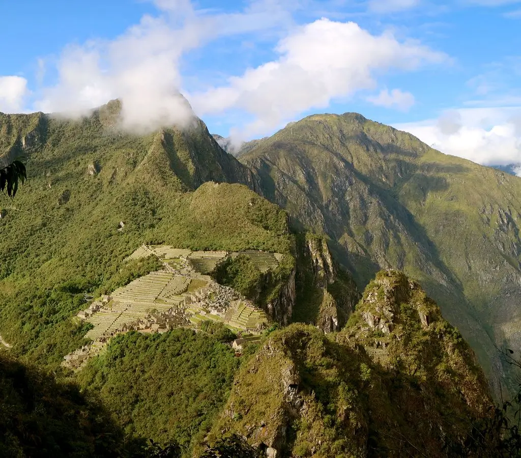 panorama de Machu Picchu
