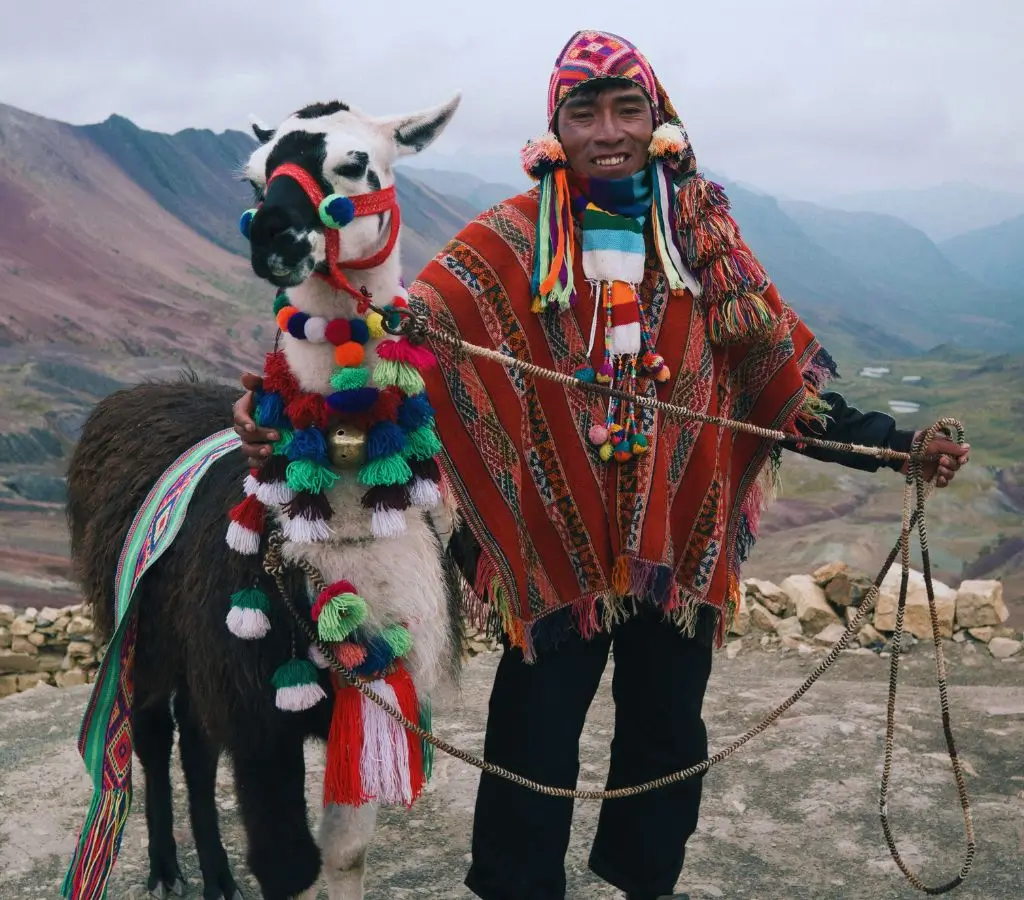 vestimenta de la sierra peruana