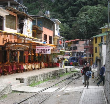 pueblo de Aguas calientes