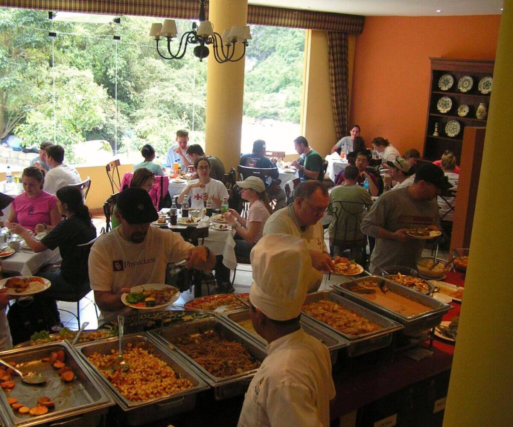 Restaurantes que ofrecen buffet