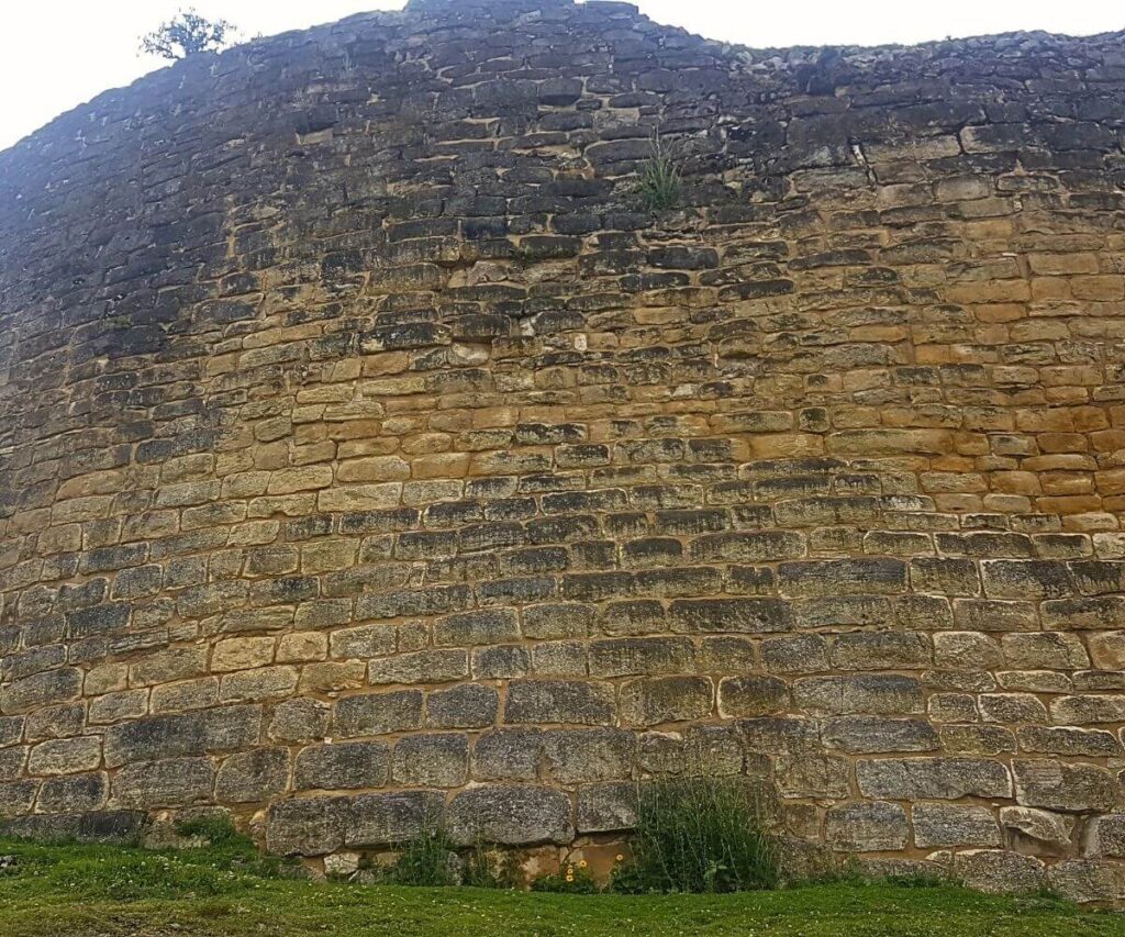 Muralla en Kuelap