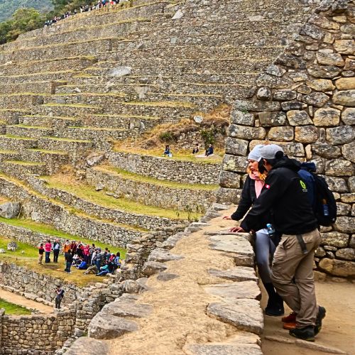 Turistas en Machu Picchu 2