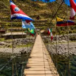 Pozas termales del Balneario de Puye en Yura Arequipa rodeadas de paisaje andino