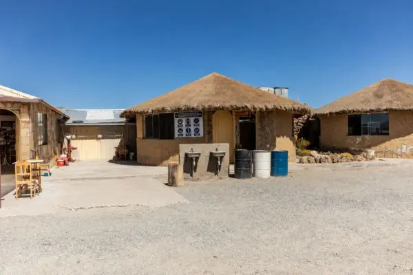 Tourist stop in Patahuasi, Arequipa during the route toward the Colca Valley