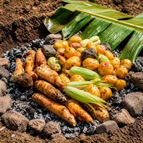 Pachamanca: The Andean Culinary Tradition of Cooking Underground 3 horno con oca