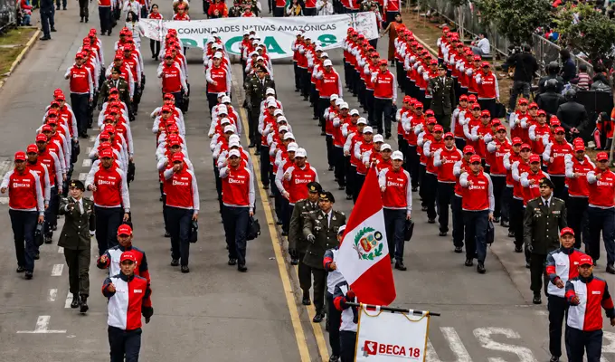 marcha de beca 18