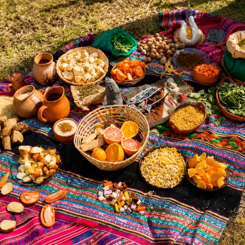 materiales del pago a la tierra
