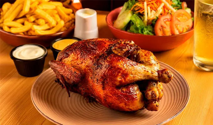 pollo a la brasa entero