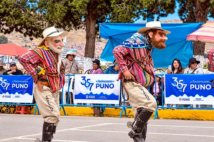Aniversario de Puno: danzas y tradiciones 1 Danza folclorica
