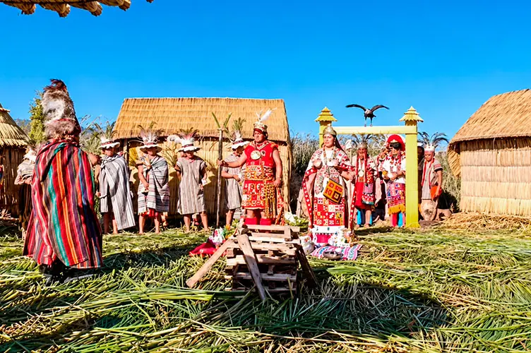 Aniversario de Puno: danzas y tradiciones 3 escenificacion de Manco Capac y Mama Ocllo